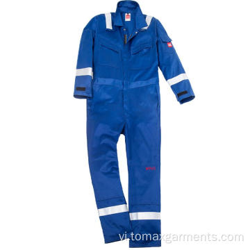 Fr Coverall chống cháy cho dầu khí